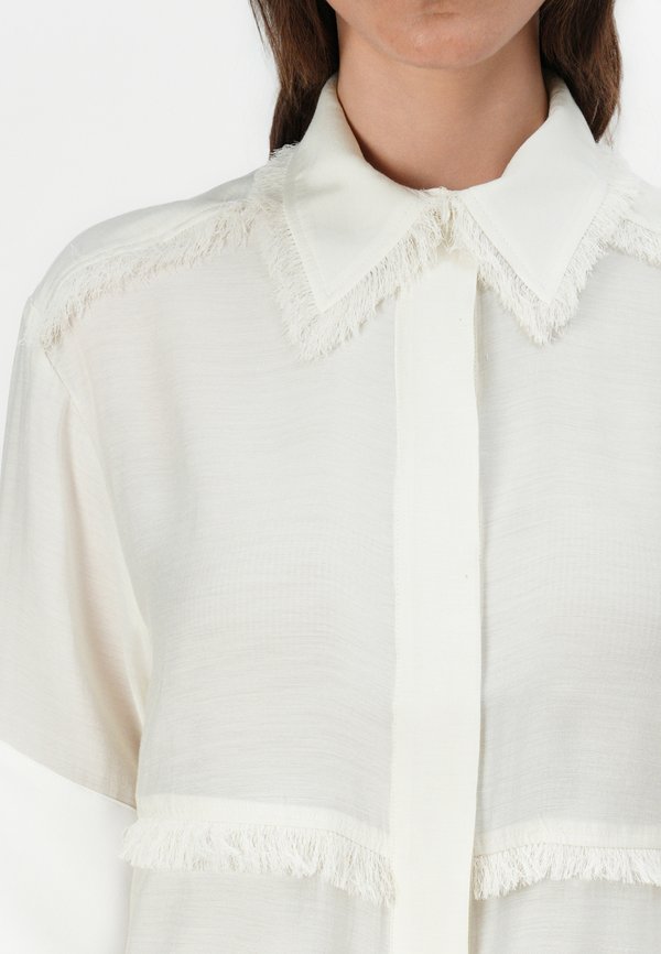 NASH REFINED FRINGES - Button-down blouse - jet stream3