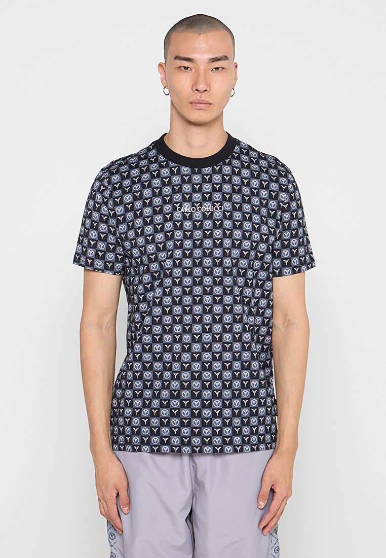 carlo colucci T-shirt print grijs