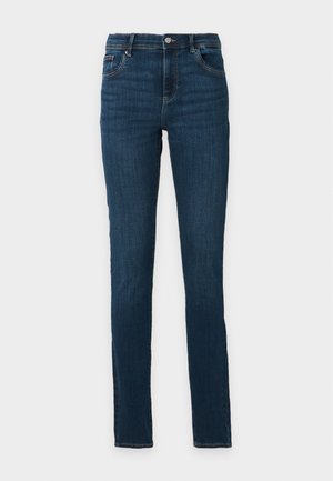ONLY Tall, ONLLINEA WAIST LANK - Jeans Skinny - dark blue denim