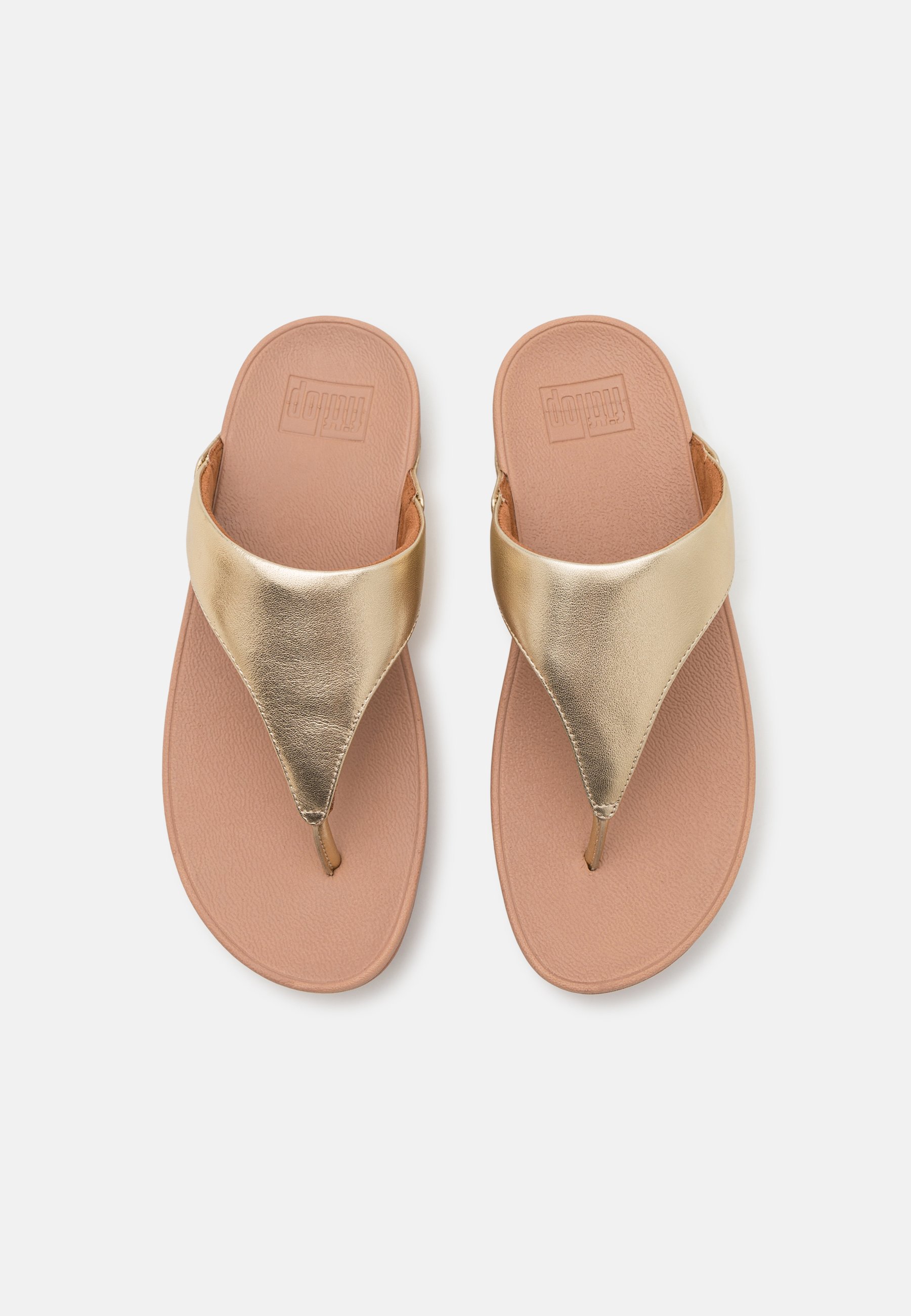 FitFlop LULU - Japonki/złoty - Zalando.pl