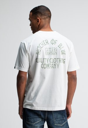 CLASSIC FRAT LOOSE - T-Shirt print - titan white