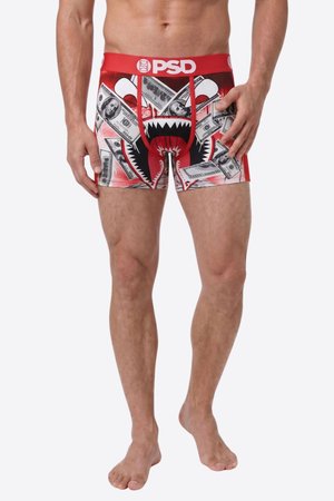 PSD, WF CHERRY MELT - Lange Boxershorts - red