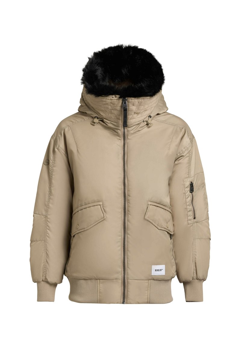 khujo Winterjas grijs