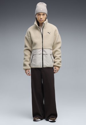 Puma, HYBRID RE:FIBRE SHERPA JACKET M UNISEX - Veste polaire - silver-coloured fog