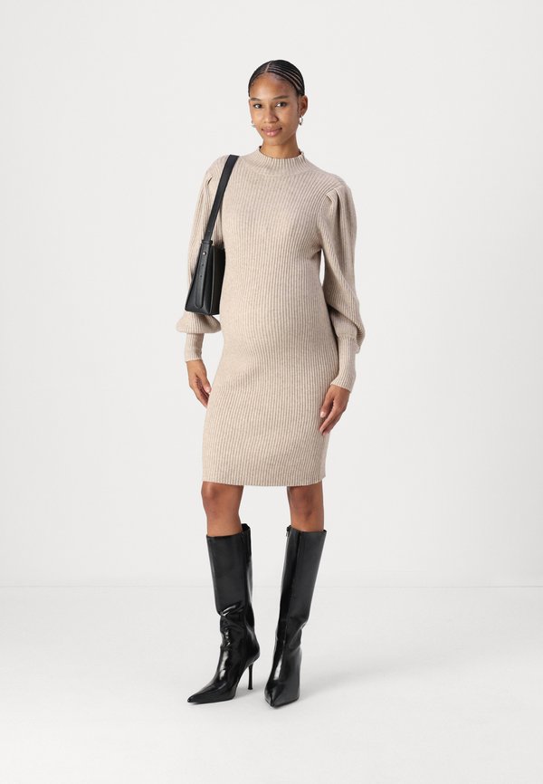 OLMKATIA DRESS - Jumper dress - mocha meringue4