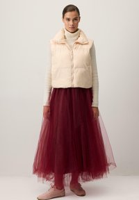 FULL  - Falda larga - burgundy