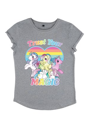 Henry Tiger, MY LITTLE PONY TRUST YOUR MAGIC - T-shirt print - melange grey