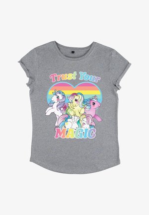 Henry Tiger, MY LITTLE PONY TRUST YOUR MAGIC - T-shirt print - melange grey
