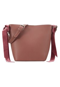 Pieces Handväska - mottled pink