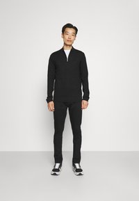 Lindbergh HALF ZIP MOCK NECK - Camisola - black