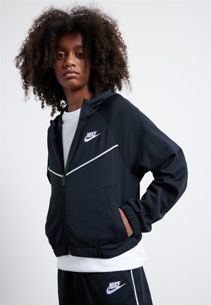 Nike Sportswear, TRACKSUIT SET - Giacca sportiva - black/white