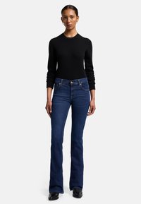 7 for all mankind BOOTCUT granatowy