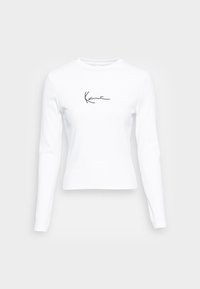 SMALL SIGNATURE - Hosszú ujjú felső - white