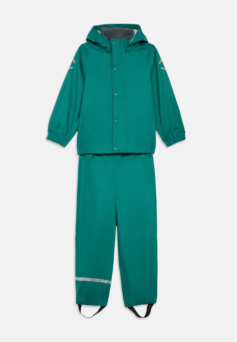 mikk-line Regenjas lichtblauw gemêleerd