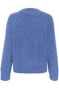 Gestuz ALPHA V NECK - Camisola - blue