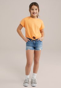 WE Fashion - Denim shorts - dark blue Thumbnail Image 1