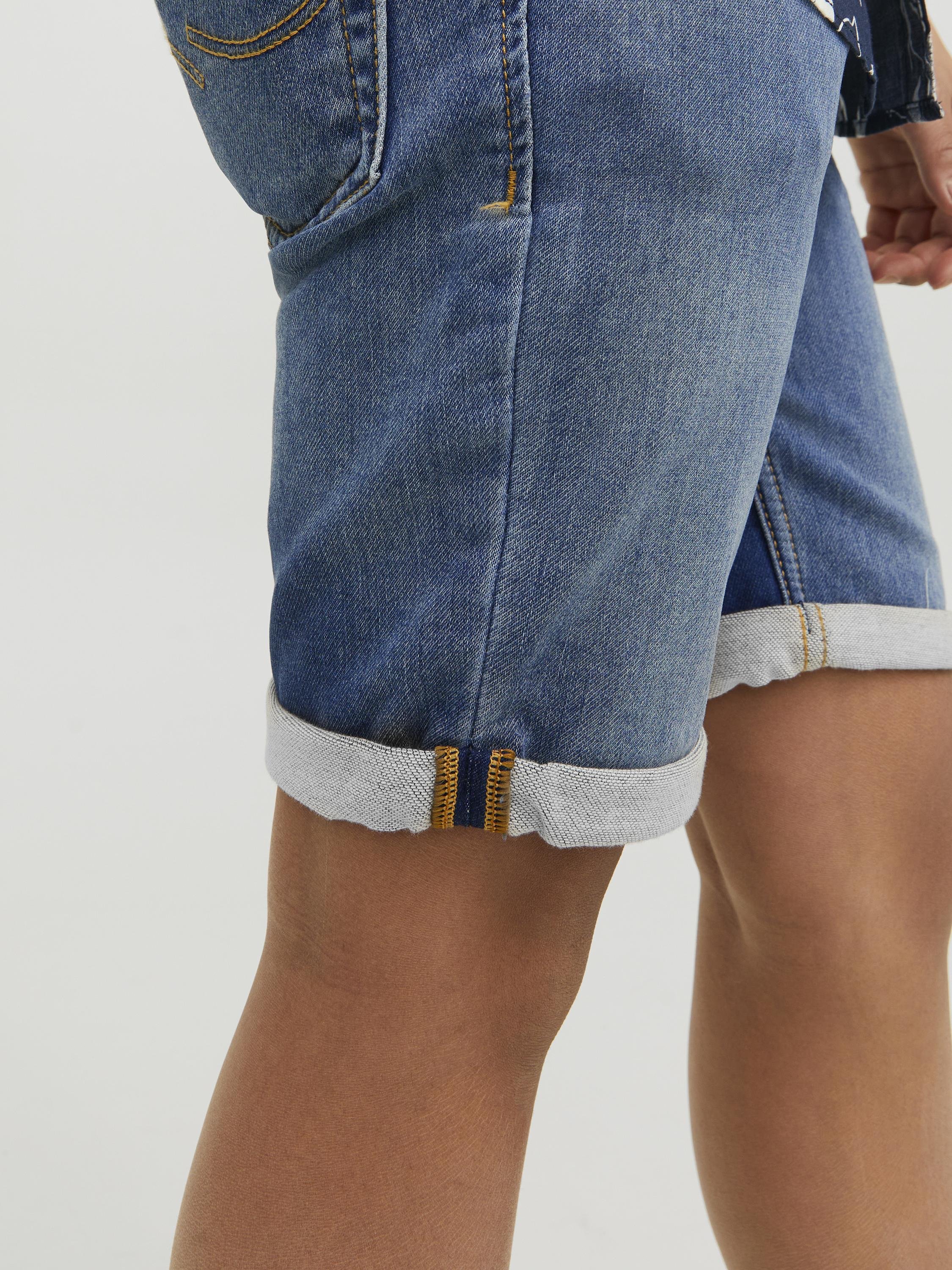 JACK & JONES Pantaloncini In Jeans Per Bambini E Ragazzi, Con Tasche Anteriori E Posteriori, Passanti Per Cintura - 3