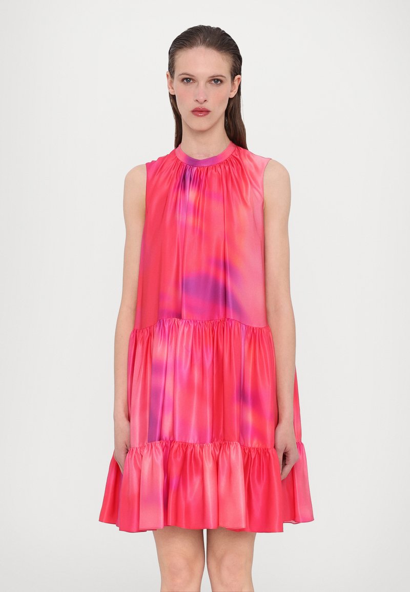 Roksanda PHINIA DRESS - Koktajl obleka/za zabavo - begoma/dewberry