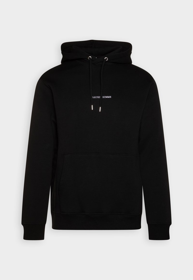 SELECTED HOMME Felpa Con Cappuccio Uomo - Tinta Unita, In Cotone Biologico, Casual, Maniche Lunghe, Comfort Quotidiano