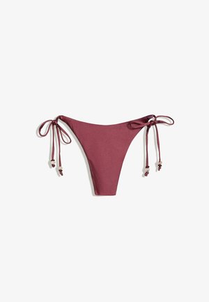 Bershka, BIKINI BOTTOM - Bikini-Hose - bordeaux