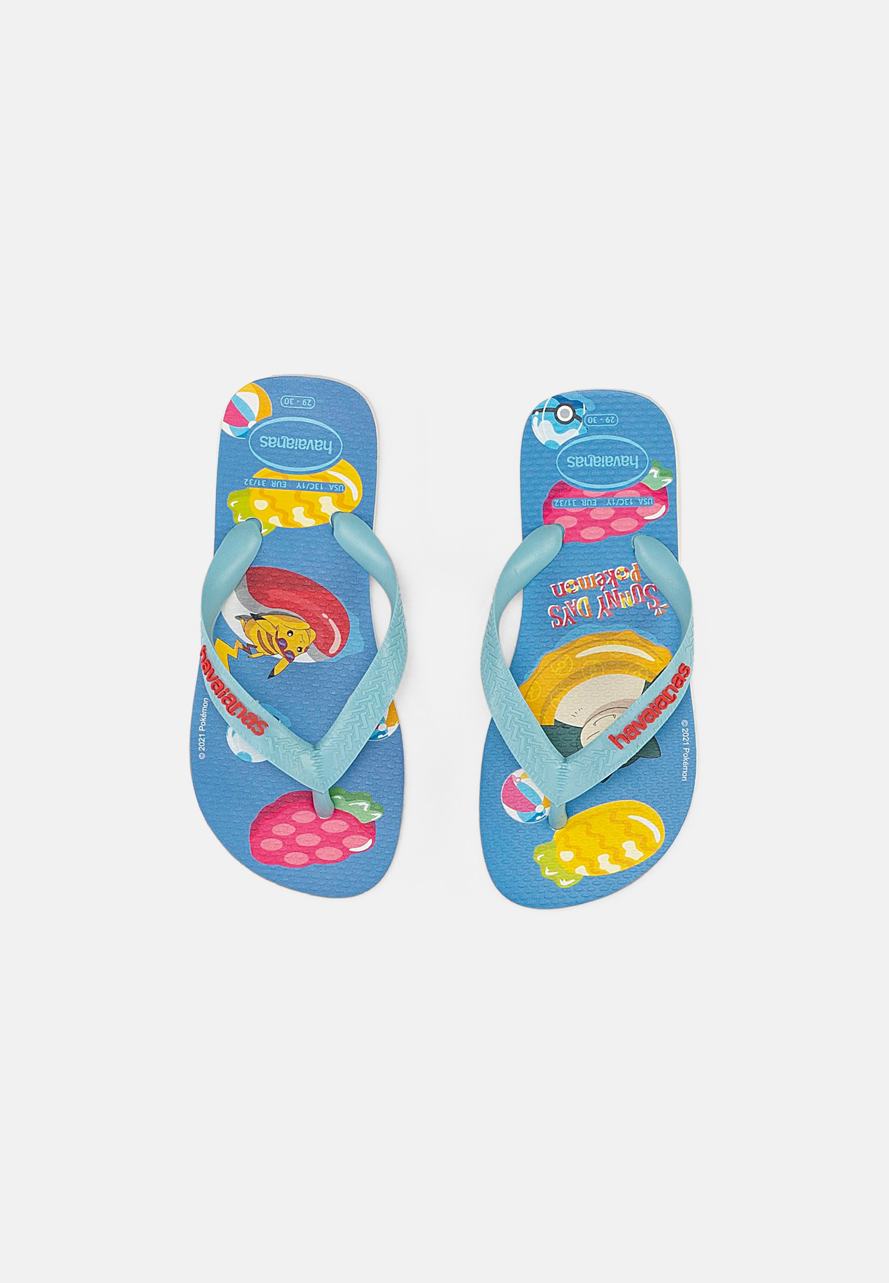 Havaianas KIDS TOP POKEMON - Teenslippers - white/wit - Zalando.nl