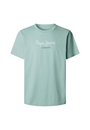 Pepe Jeans EGGO N - T-Shirt print - dark acqua blue