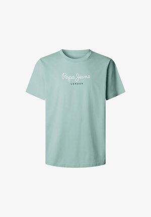 Pepe Jeans, EGGO N - Μπλουζάκι με στάμπα - dark acqua blue