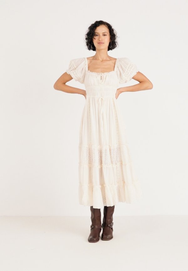 FALLING SUN MIDI - Day dress - ivory2