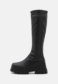 Plateaustiefel - black