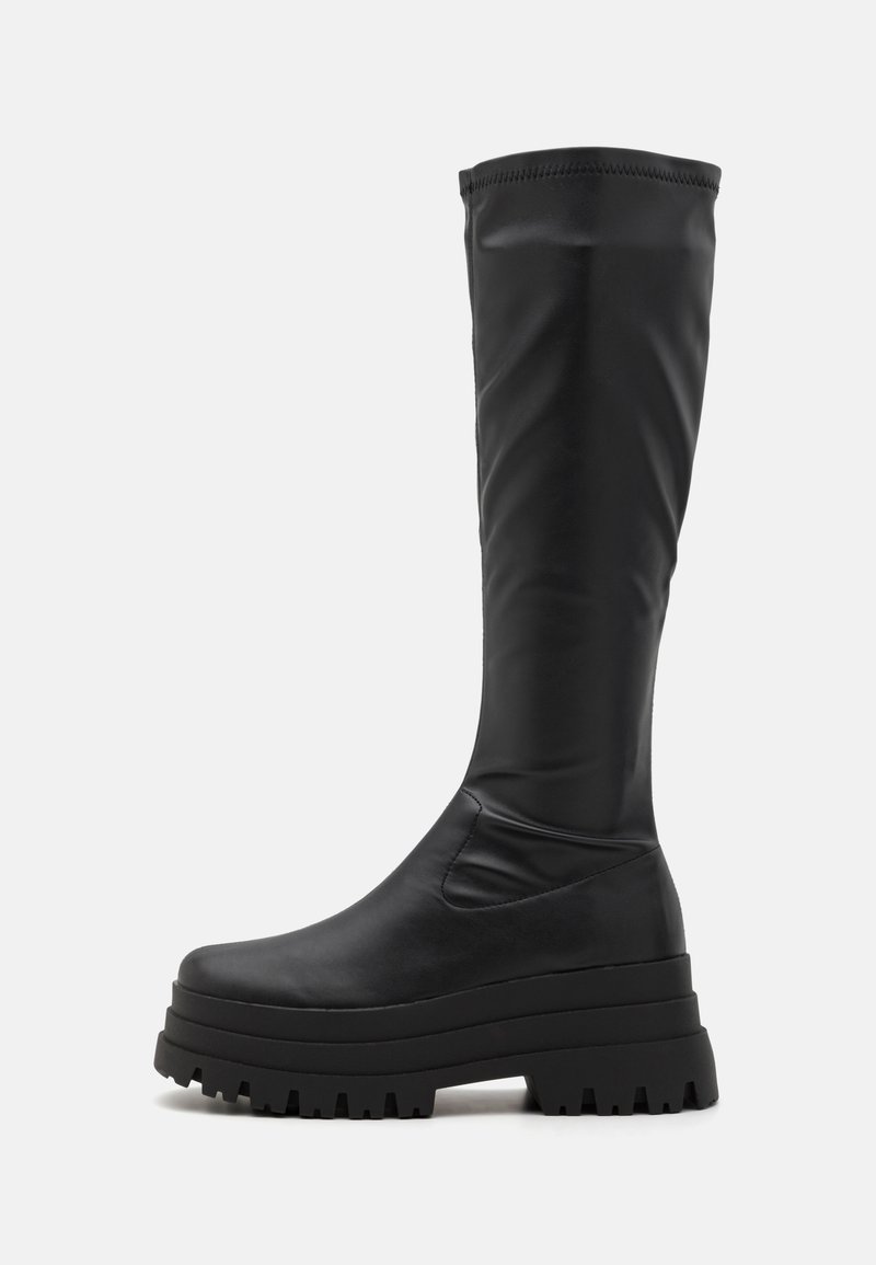 Even&Odd Platform boots - black