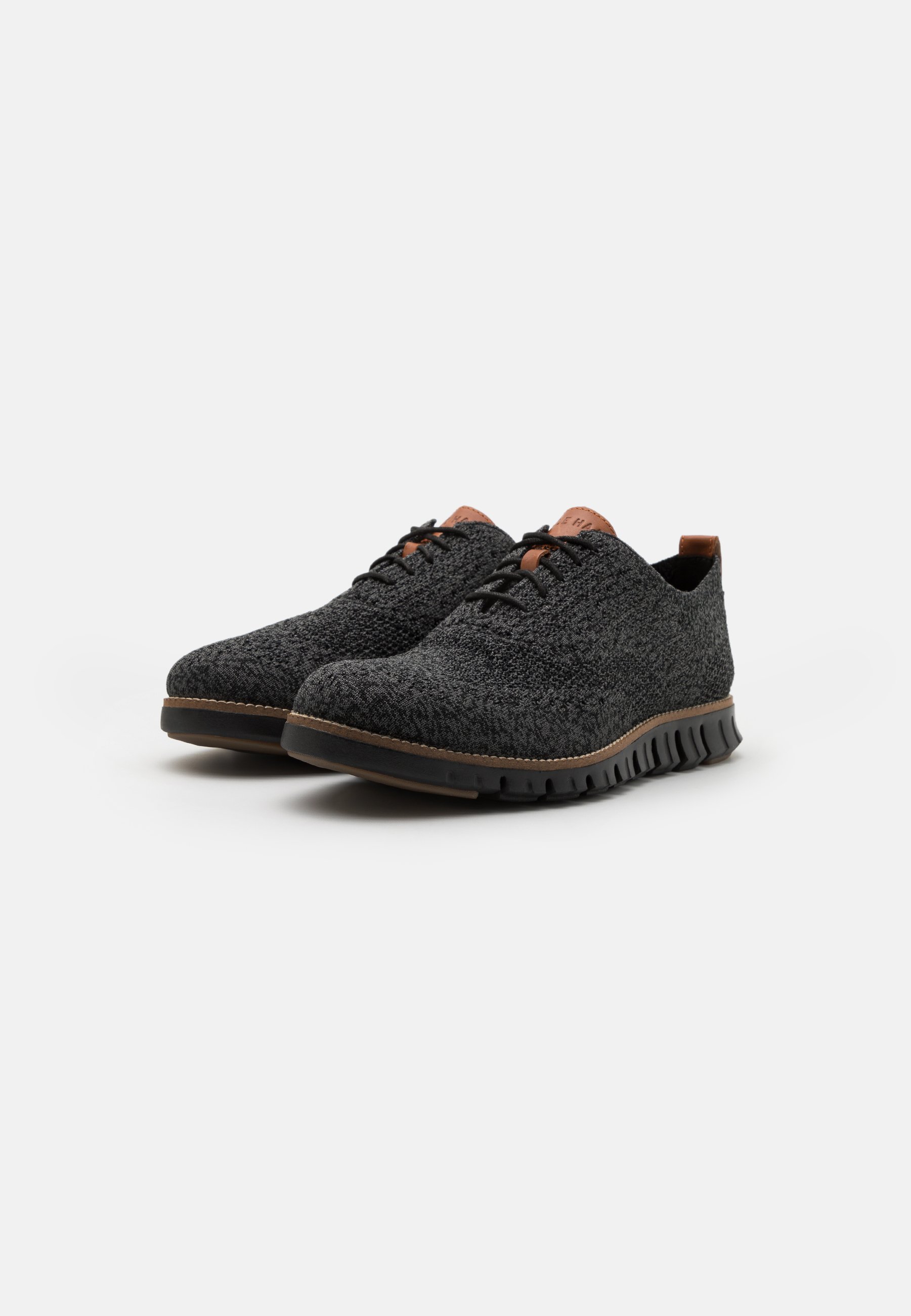 cole haan grandmøtion black stitchlite lace ups