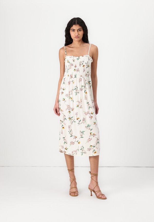 PCNYA STRAP MIDI SMOCK DRESS - Freizeitkleid