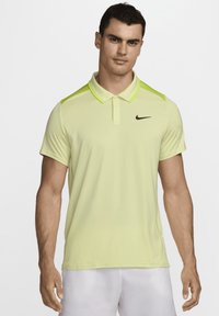Nike Performance Polo - life lime cyber black