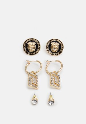 DRIEVIA 3PACK - Pendientes - gold-coloured