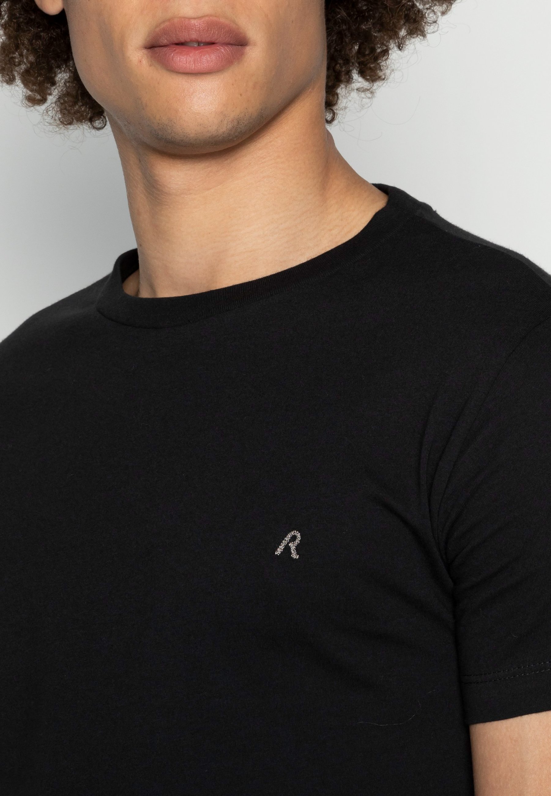 Replay 2 PACK - Basic T-shirt - black 
