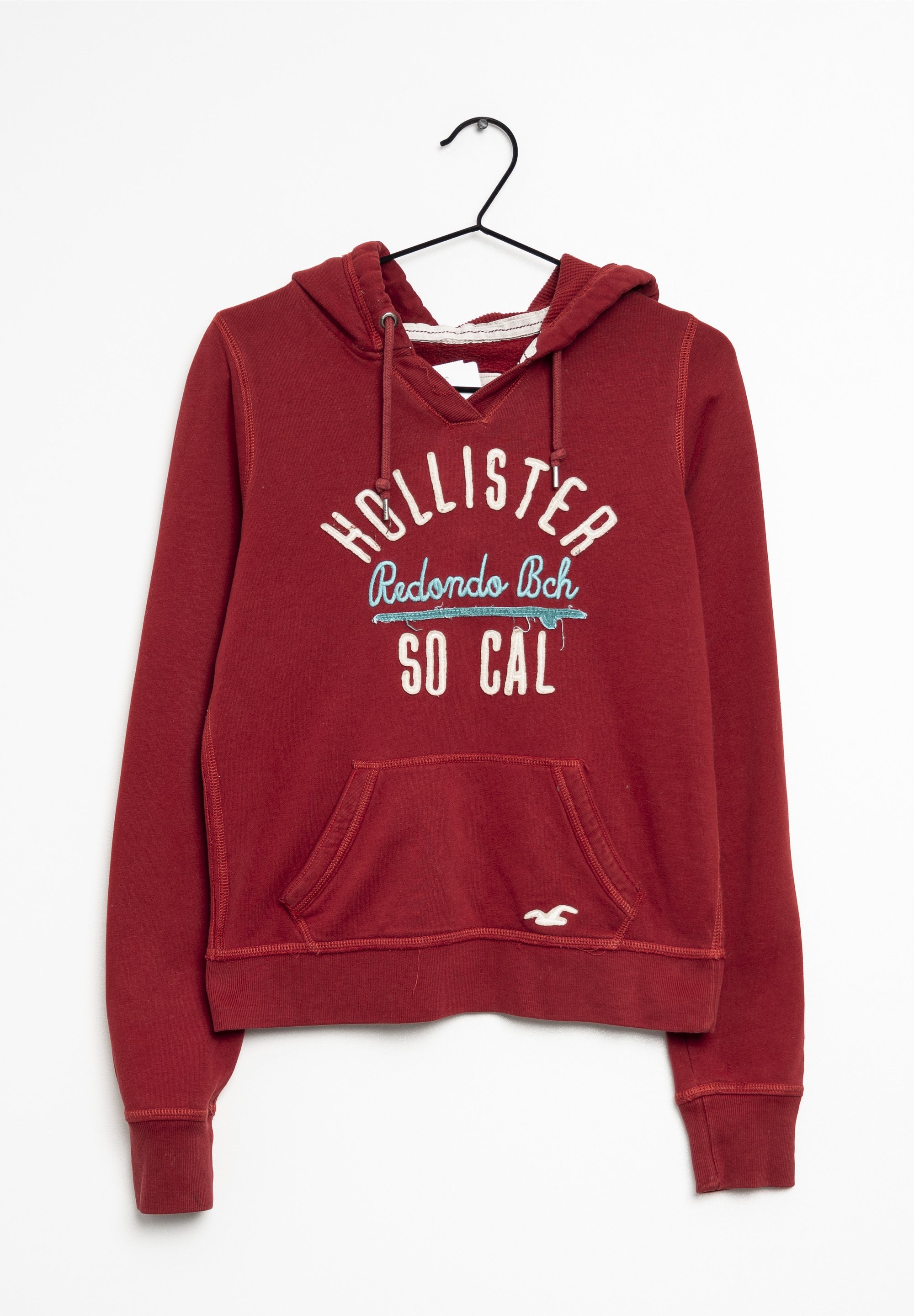 Hollister Strickpullover Hollister Pulli Damen Rot Hollister