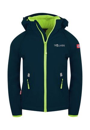 KIDS RONDANE ZIP OFF JACKET XT - Outdoorjacke - navy/lime
