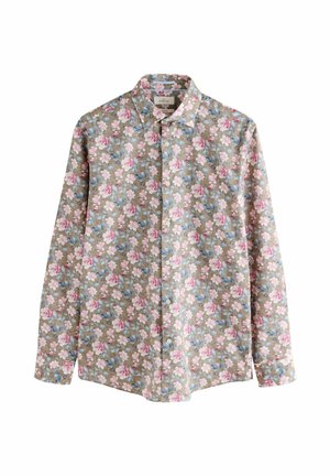 Next SIGNATURE FLORAL PRINT LONG SLEEVE - Shirt - neutral brown/pink