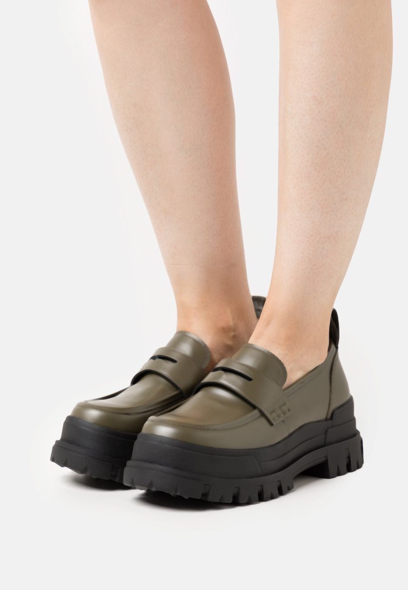 Buffalo ASPHA LOAFER - Sapatos sem atacadores - khaki