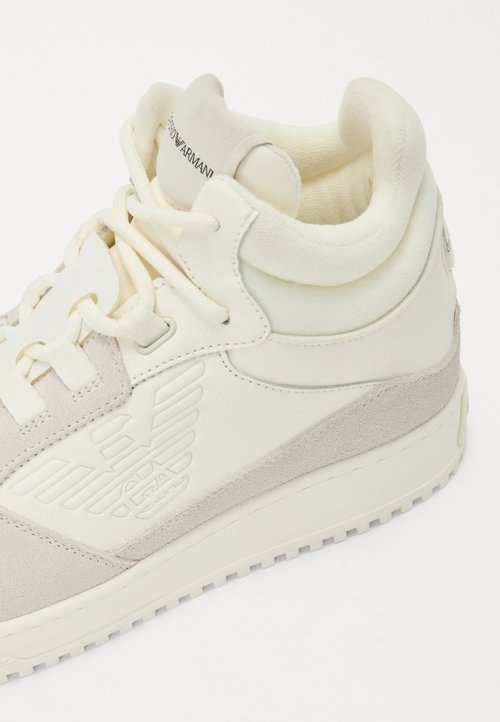 GORILLA WEAR Perry High Tops PRO - Scarpe Da Wrestling Bianche Super Leggere - Foto 5