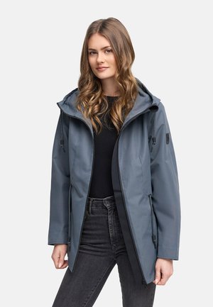 Navahoo BLUMENTANZ - Parka - blue grey