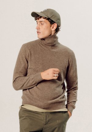 TURTLENECK - Pullover - taupe chine