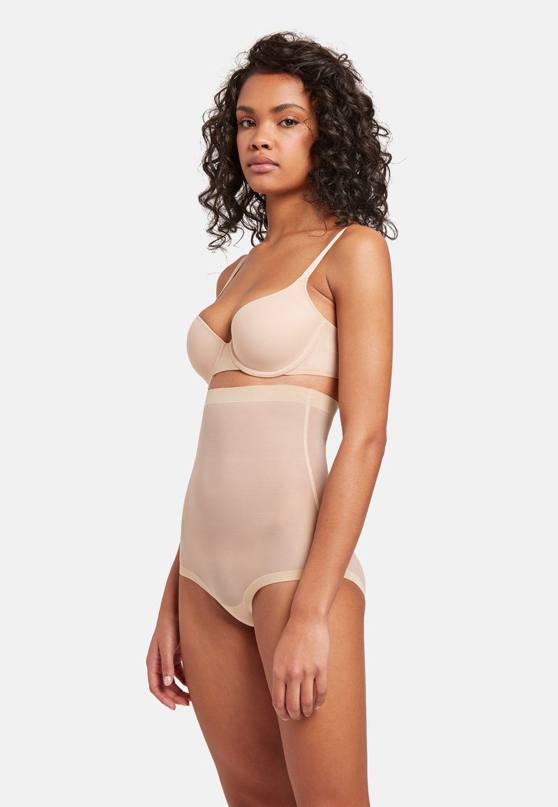 Wolford TULLE CONTROL HIGH WAIST - Intimo modellante - nude