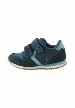 Next, WIDE FIT (G) FIT - TOUCH FASTENING TRAINERS - Lauflernschuh - navy