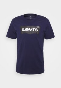 Levi's® GRAPHIC CREWNECK TEE - T-shirt estampada - peacoat