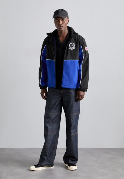 Billionaire Boys Club PANELLED - Fleecová bunda - blue