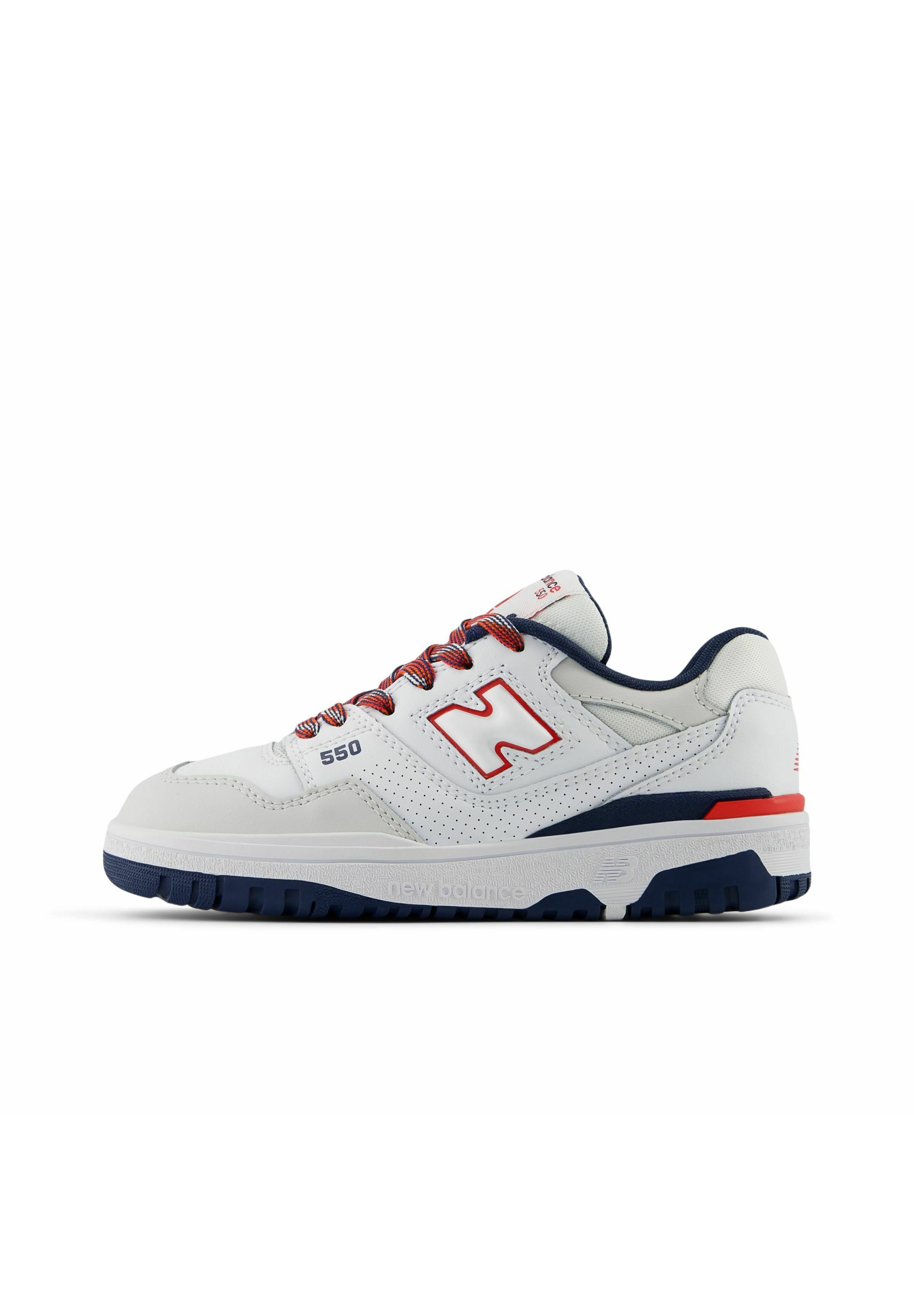 new balance 550 navy red