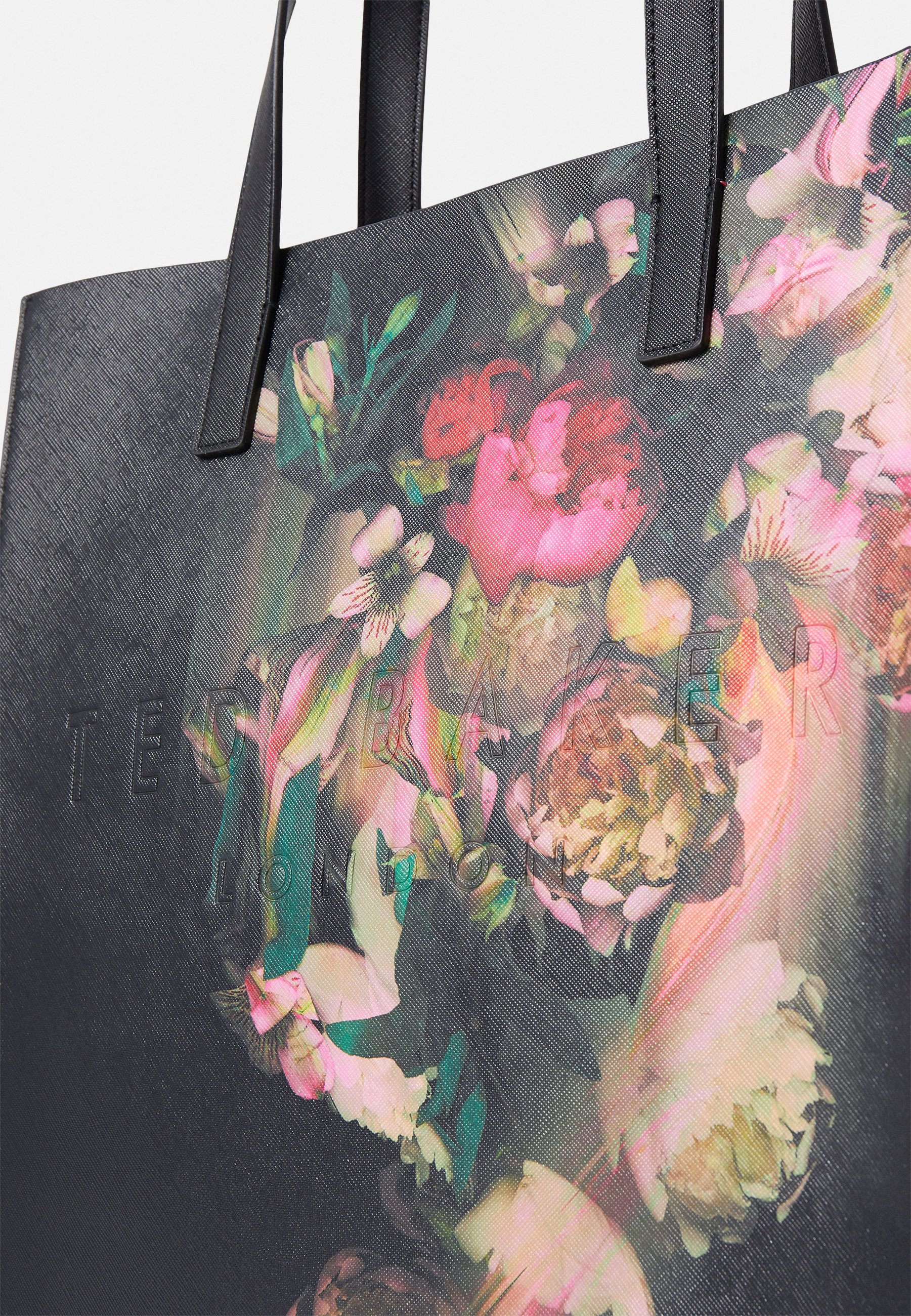 【TED BAKER】A4サイズも入る！Saline ラージIcon トートバッグ Ted Baker SALIINE LARGE ICON BAG - Tote bag - black