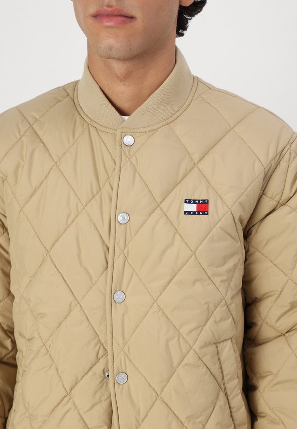 QUILTED - Bomber Jacket - relic tan4