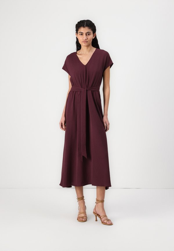 VMALVA V NECK MIDI DRESS - Day dress - winetasting